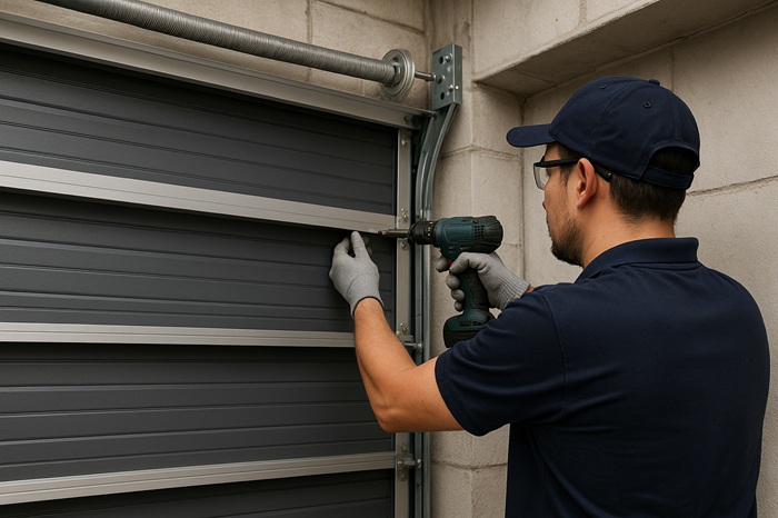 Thi công cửa cuốn – tự động